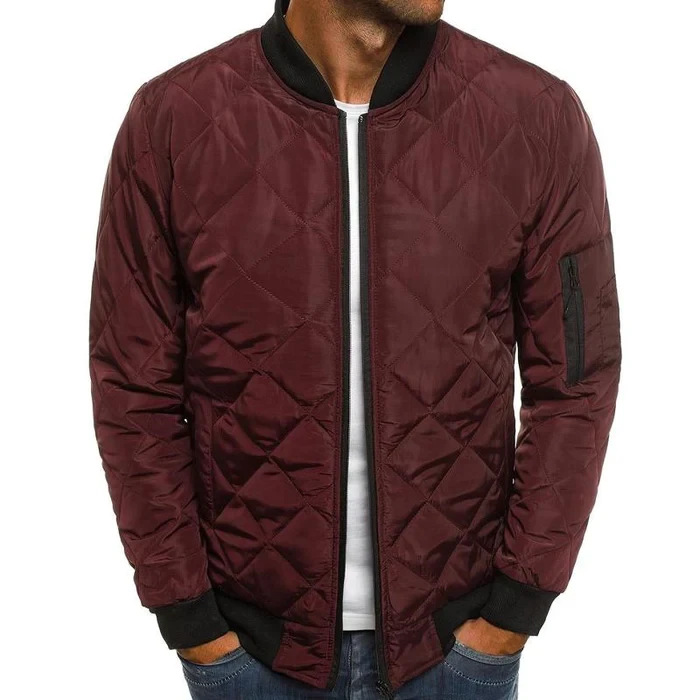 Solid Color Thermal Padded Jacket