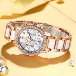 Elegant Sparkle Rhinestone Quartz Women's Watch