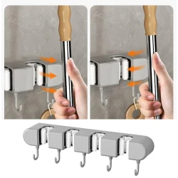 Mop Holder with Hook