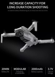 Drone, G5, 4K Dual Camera, Obstacle Avoidance. with 2 Batteries.
