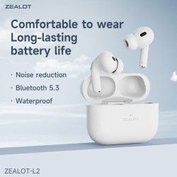 Zealot EarPods Pro: Premium Wireless Earbuds for True Stereo Sound