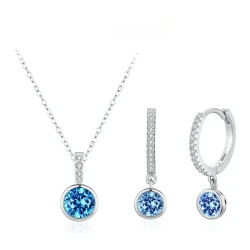 Diamond Earrings Necklace