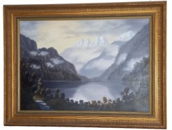 Milford Sound Original Painting: Unveil New Zealand's Natural Splendor