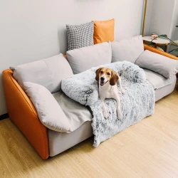 Calming Furniture Protector Dog Bed - Backrest