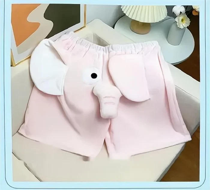 Squeaky little elephant pants