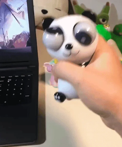 🔥Decompression Toys - Eye-popping Panda