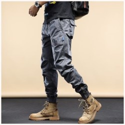 Urban Ease Men's Relaxed Ankle-Tie Jogger Pants