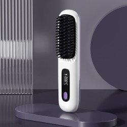 SwiftStyle Wireless Hair Straightening Brush