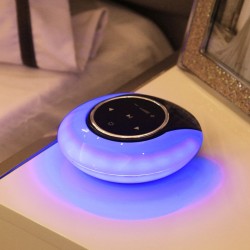 AuraSound Bluetooth Subwoofer Stereo Speaker Lamp