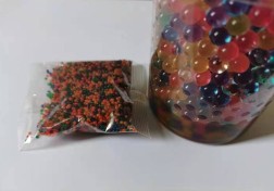 Gel ball, One bag, 10,000 Pcs, Colorful