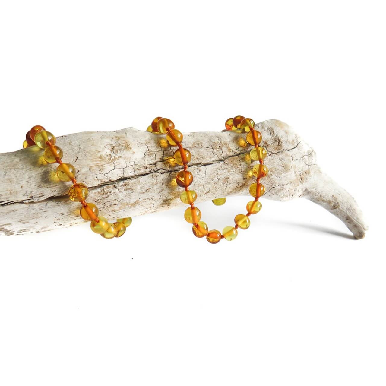 Amber Teething Necklace | Golden Honey | NZ Made
