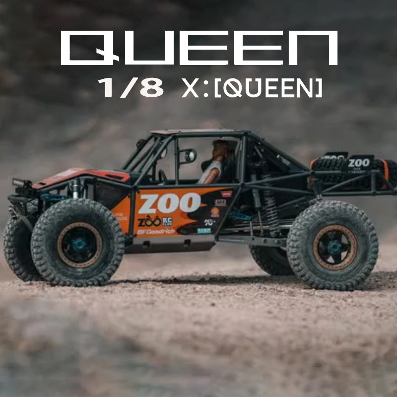 Capo U4 RC Car 1/8 Crawler RTR or KIT Model CD1582X – Remote Control Racing Vehicle with 2-Speed Transmission and Lights