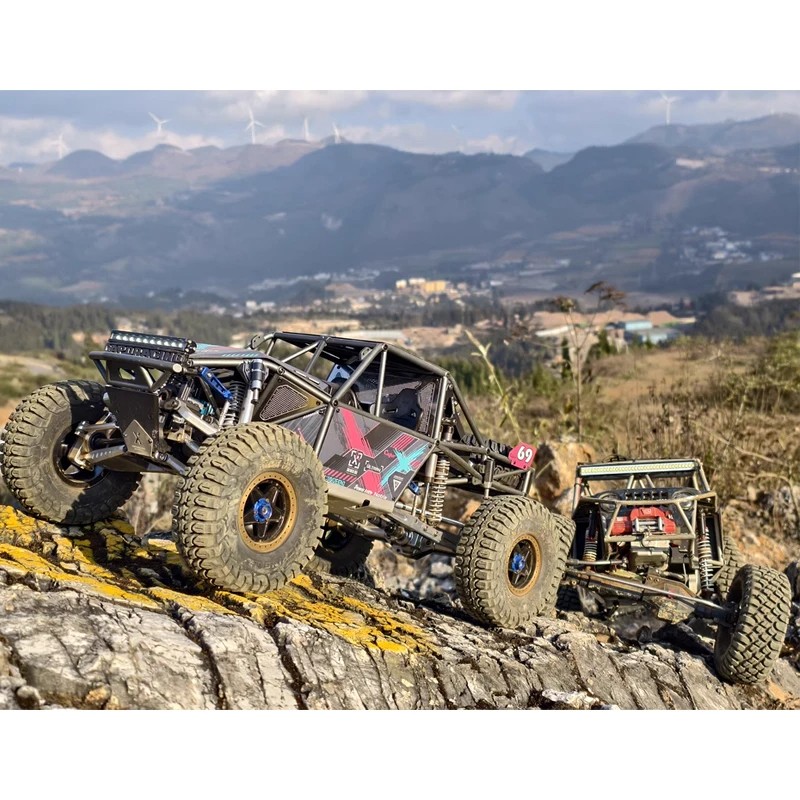 Capo U4 RC Car 1/8 Crawler RTR or KIT Model CD1582X – Remote Control Racing Vehicle with 2-Speed Transmission and Lights