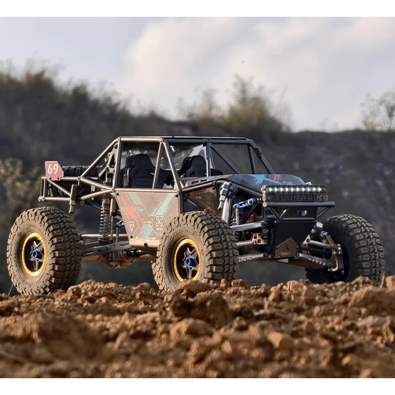Capo U4 RC Car 1/8 Crawler RTR or KIT Model CD1582X – Remote Control Racing Vehicle with 2-Speed Transmission and Lights