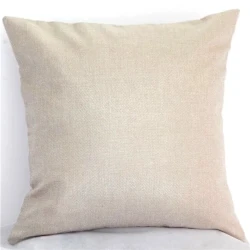 English Black And White With Letters Cotton And Linen Cushion CaseEnglish Black And White With Letters Cotton And Linen Cushion Case
