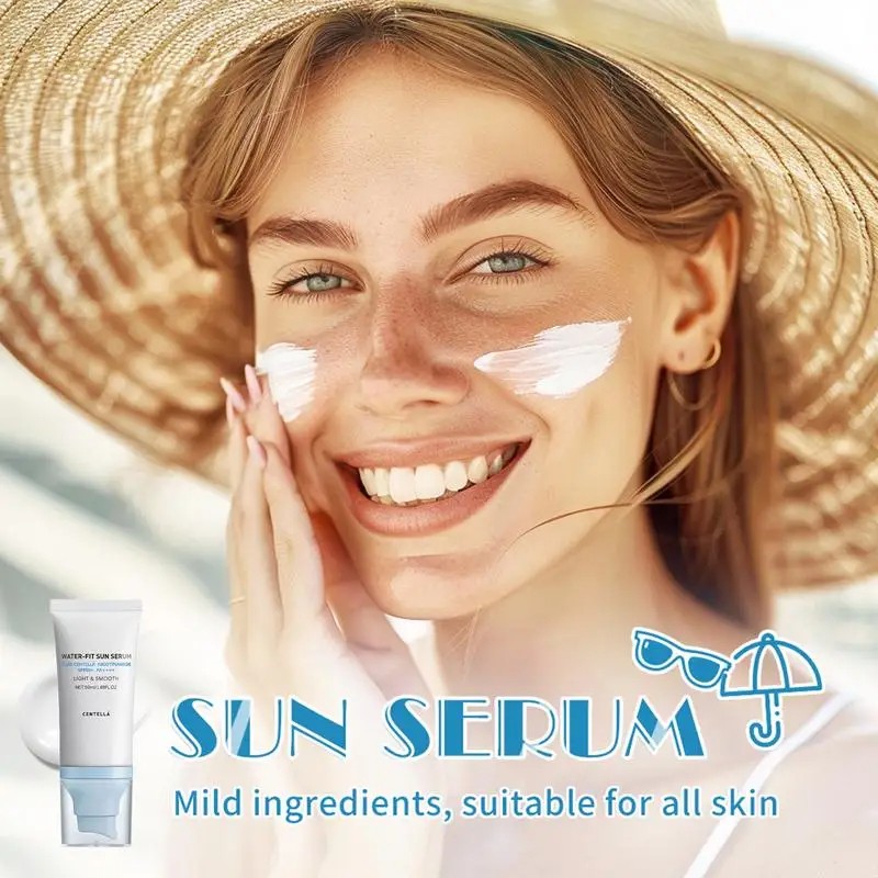 Sunscreen SPF 50 with Centella Asiatica – Non-Sticky Refreshing Sunscreen Essence for Dry