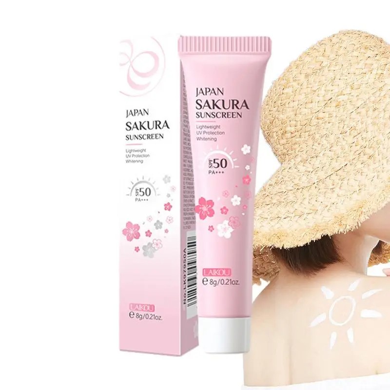 Facial and Body Sunscreen SPF 50 – Whitening, Sunblock Skin Protective Cream with Anti-Aging