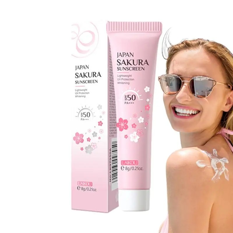 Facial and Body Sunscreen SPF 50 – Whitening, Sunblock Skin Protective Cream with Anti-Aging