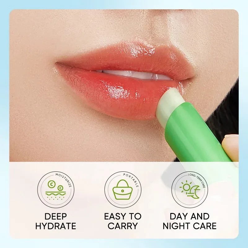 Lip Aloe Balm – Nourishing, Hydrating, and Moisturizing Lip Care for Preventing Cracking and Repairing Dry Lips