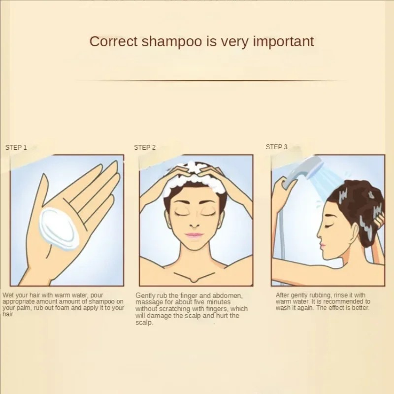 Sulfur Shampoo for Lice, Mites, Dandruff, and Itching – Oil Control, Deep Cleaning, Damage Repair