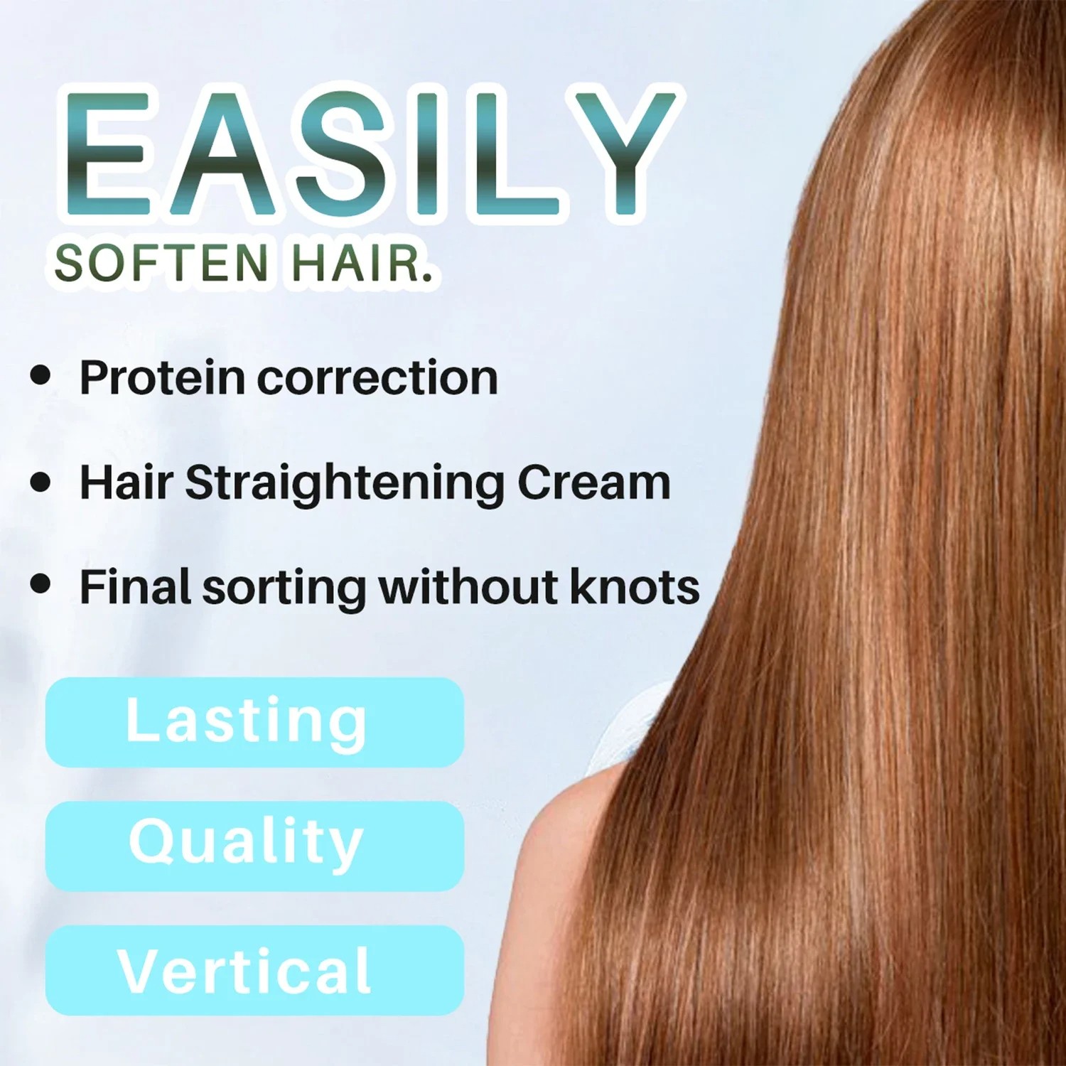 Keratin Hair Straightening Cream – Professional Smoothing Treatment for Permanent Hair Straightening