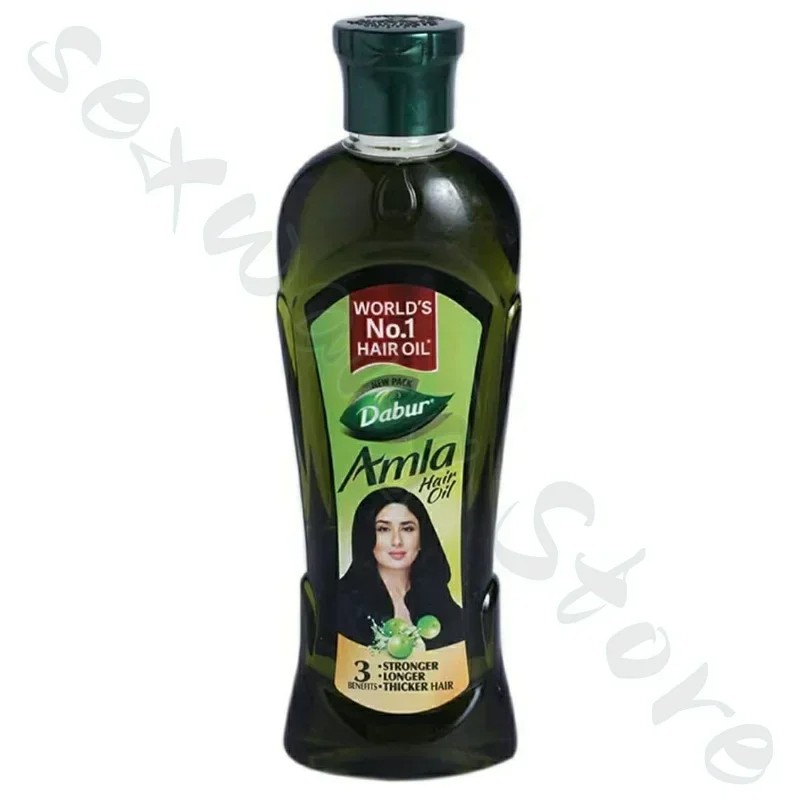 Dabur Amla Hair Oil – Nourishing Indian Gooseberry Oil for Black, Smooth, and Healthy Hair, 180ml