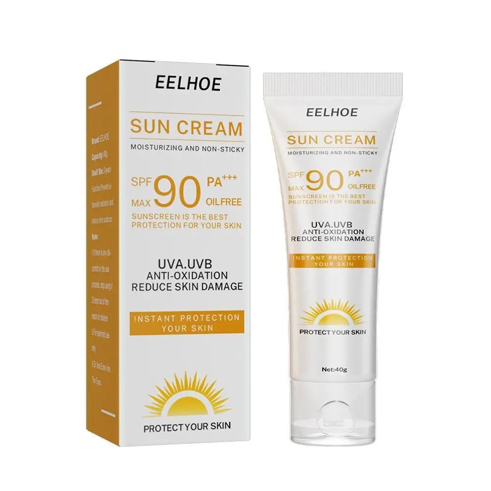 SPF 90 Facial and Body Sunscreen Serum – Sunblock Skin Protective Cream with Moisturizing