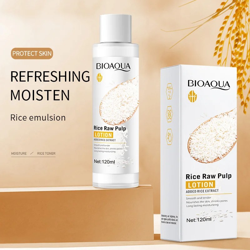 BIOAOUA Original Milk Series Six-Piece Face Care Set – Hydrating Cleanser, Toner, Serum