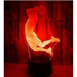 Shooting 3D night light smart home decoration light LED