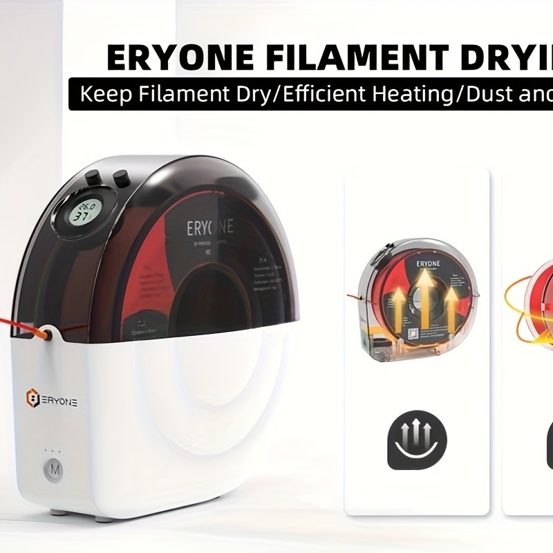 ERYONE Promotion New Snail Dryer Box M2 For 3D Printing Filament – All-Round Drying With High Precision Thermohygrometer