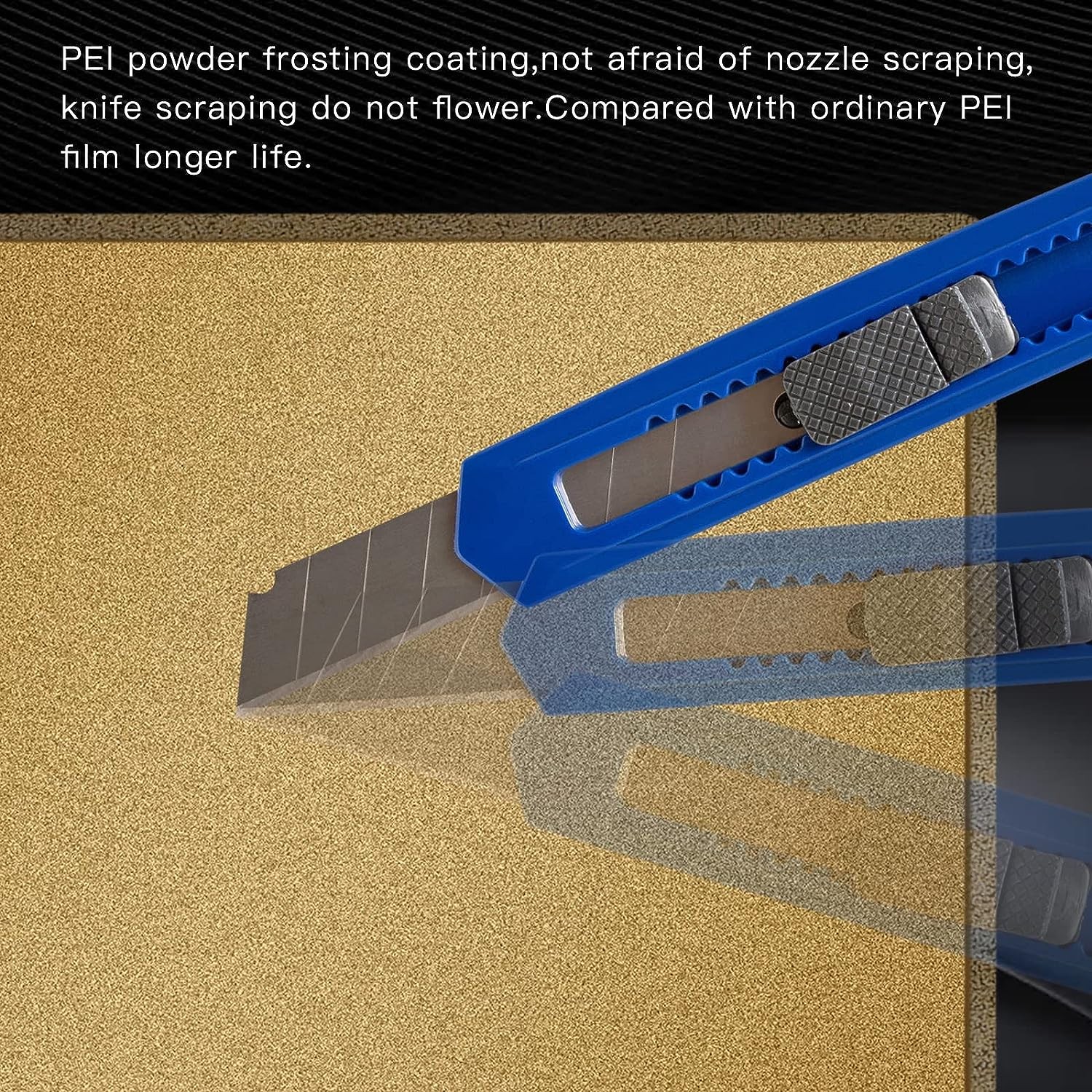 PEI Sheet 220/235/310mm Double-Sided PEI Magnetic Build Plate – Spring Steel Sheet with Magnetic Base for Ender 3, CR10, P1P
