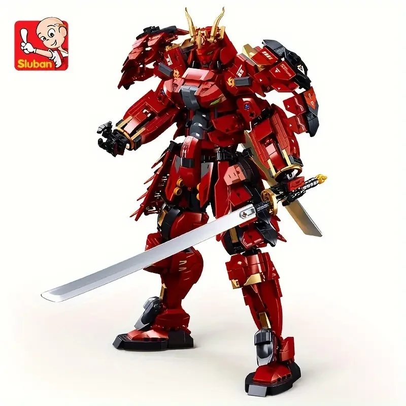 Sluban 923pcs Robot Division Jiafei Samurai Building Block Toys