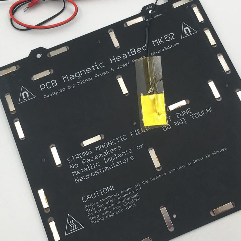 3D Printer Accessories Prusa Mini Hot Bed MK3S Magnetic Magnet Heating Plate Hot Bed PEI Plate