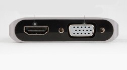 Hagibis USB 3.0 to HDMI-compatible VGA Adapter 4K HD Multi-Display 2in1 USB to HDMI-compatible Converter for Windows 7 8 0 OS