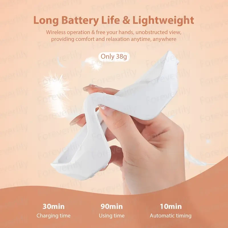 Foreverlily 3D Eye Massager with 4 Modes & 3 Intensity Levels