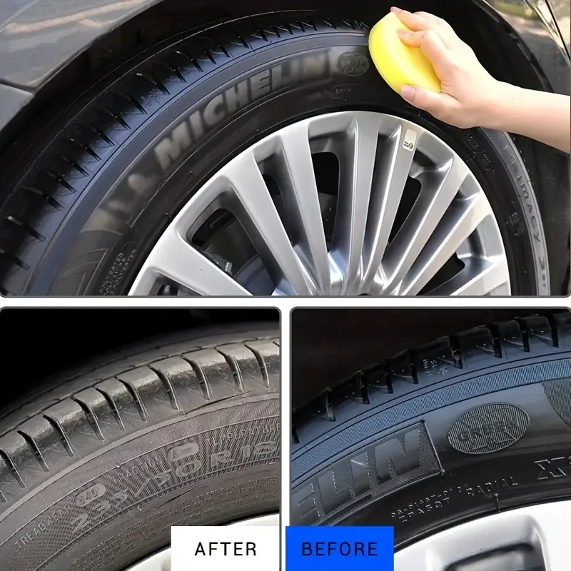 HUHI Tyre Black Scratch Repair Paste for Cars