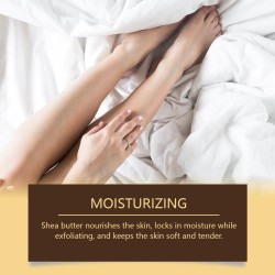 Turmeric Body Scrub for Women & Men – Lightening, Exfoliating, and Moisturizing Skin Care