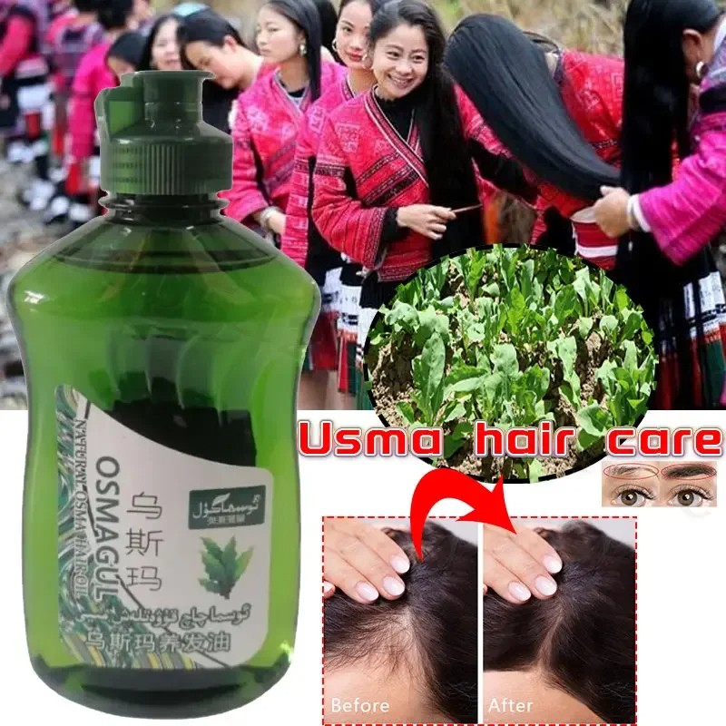 Usma Grass Extract Oil 200ML – Natural Hair Growth and Follicle Repair Oil