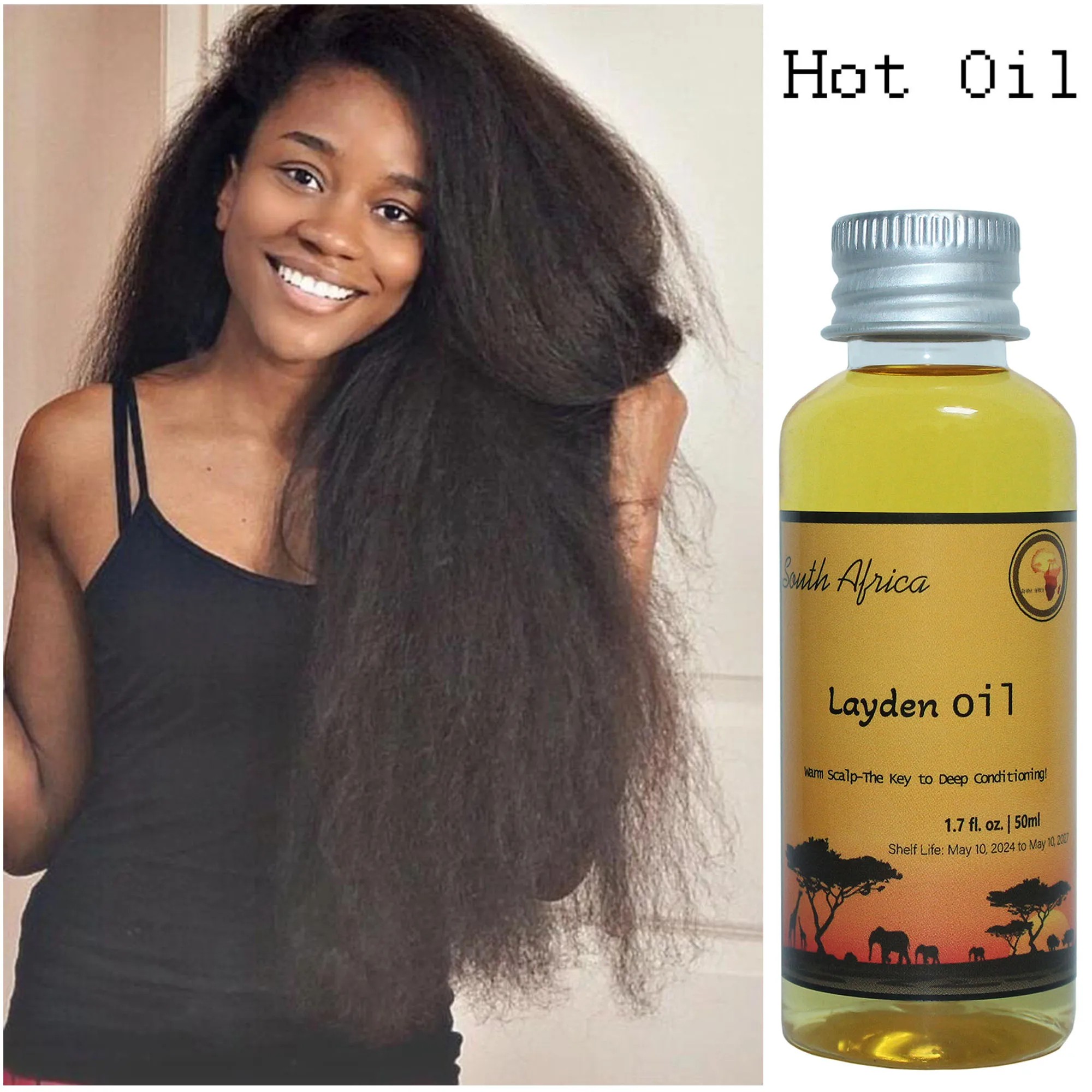 African Traditional Handmade Layden Oil – Scalp and Hair Roots Strengthening Treatment