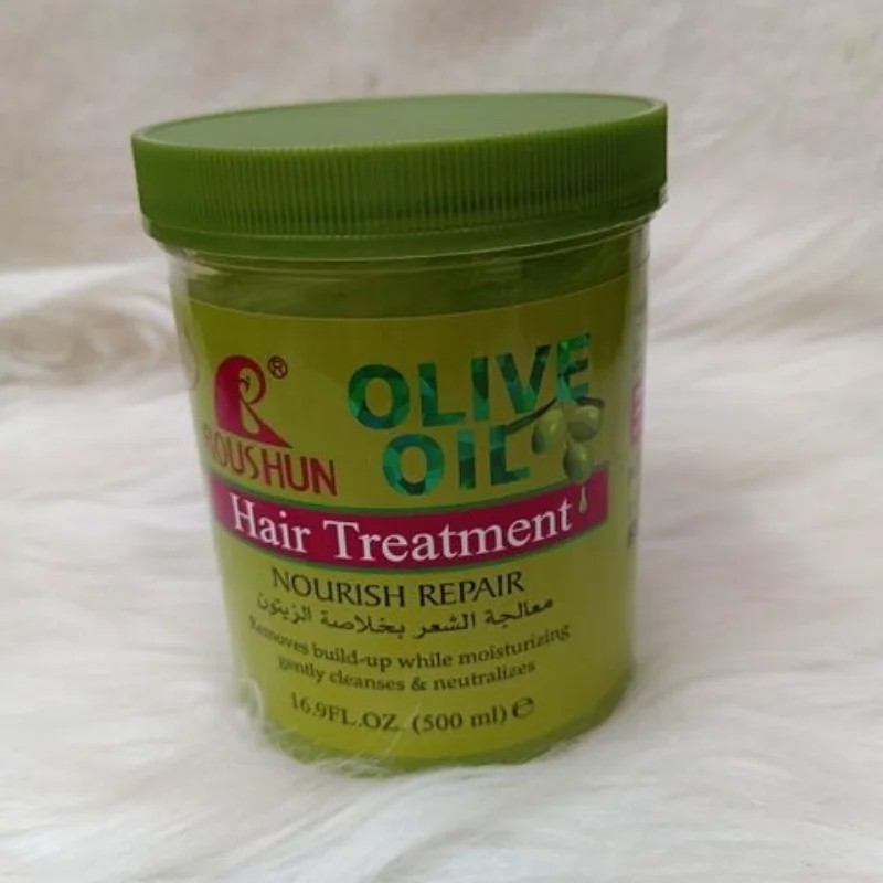 500ml Olive Oil Hair Treatment Conditioner – Olives Hair Mask for Deep Hydration and Repair