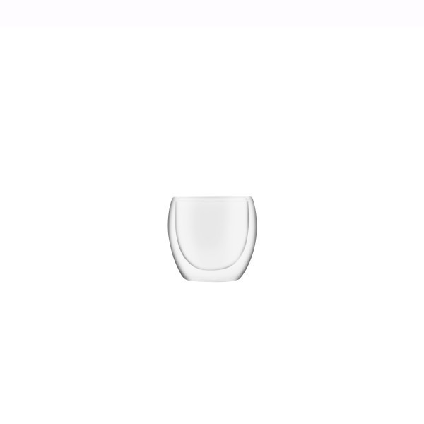 Infusion Double Wall Glass 80ml 2pc Set - Brew