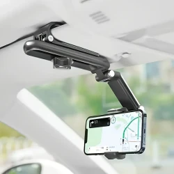 Universal 1080° Rotatable Sun Visor Car Phone Holder