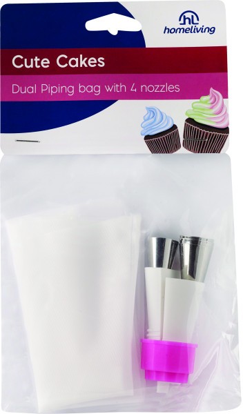 Icing Bag with Nozzle - Homeliving