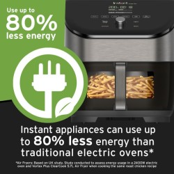 Vortex™ Plus Air Fryer with ClearCook 5.7l - Instant Pot