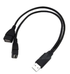 Two In One Dual Female Charging USB Expansion