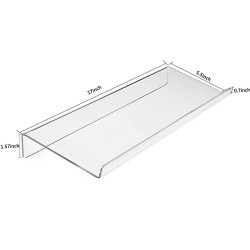 Advanced Tilting Computer Keyboard Stand For Convenient Ergonomic Typing Transparent Acrylic Keyboard Stand