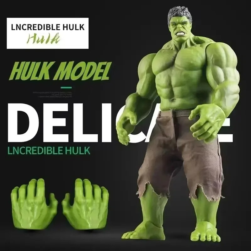 28 Anime Hulk Action Figures – Large Hulk Doll Model for Boys, Desktop Ornaments