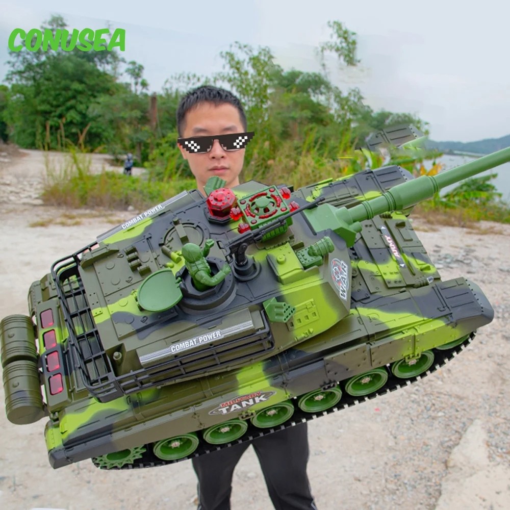 55/44CM RC Tank Military War Tanks Electric Car – Remote Control Radio-Controlled Crawler Toys