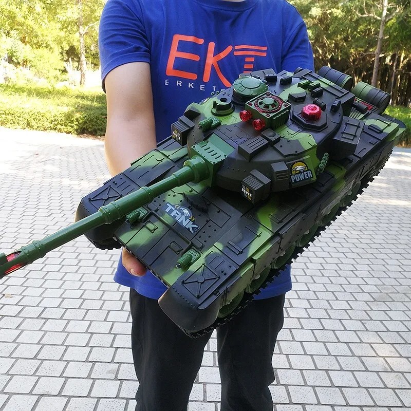 55/44CM RC Tank Military War Tanks Electric Car – Remote Control Radio-Controlled Crawler Toys