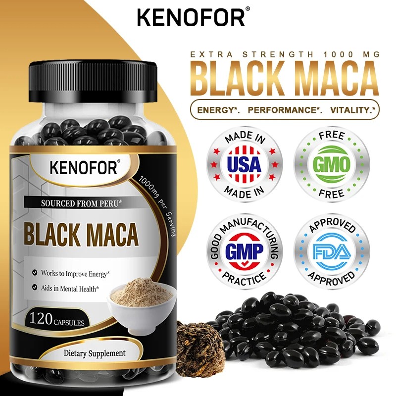 Best Maca for Men and Women – Relieves Fatigue, Anxiety, Increases Energy, Improves Stamina